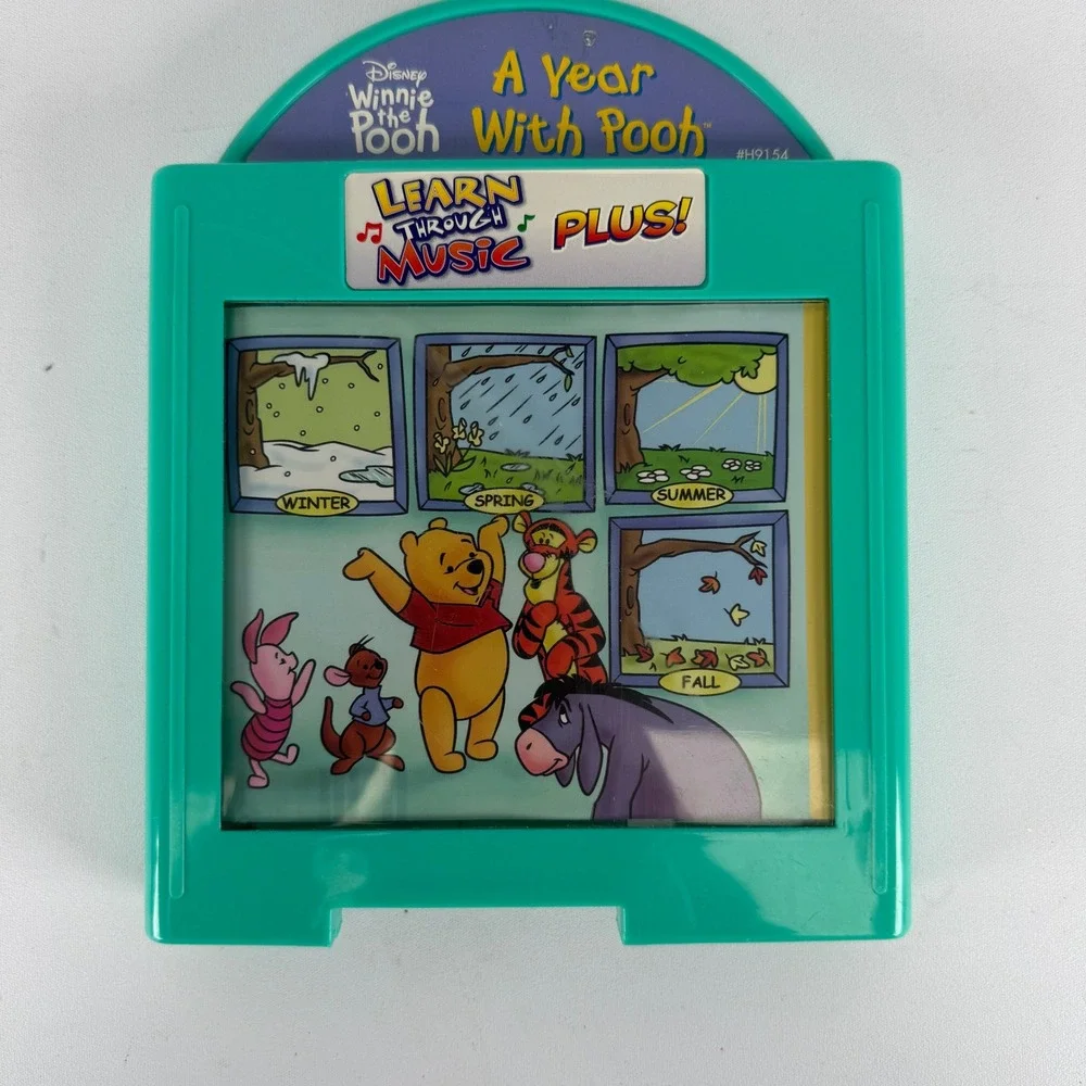 Disney Winnie the Pooh A Year With Pooh Learn Through Music Plus Cartridge H9154